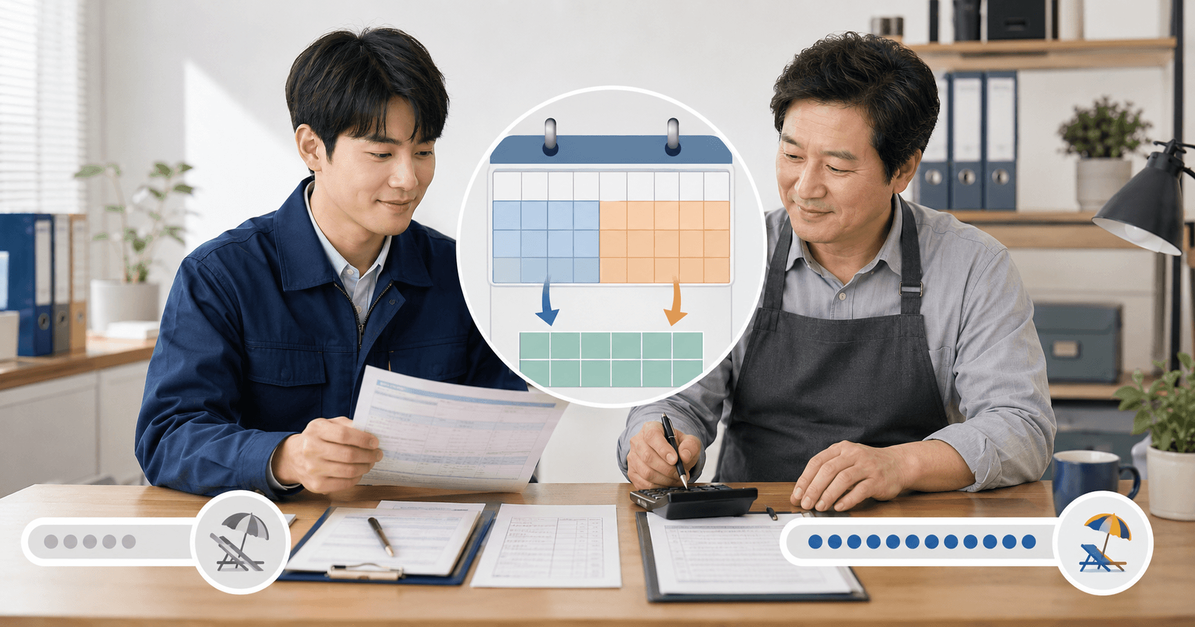 2027 최저임금 209시간 주휴수당이 월급에 포함되는 구조와 주 15시간 기준을 비교한 이미지