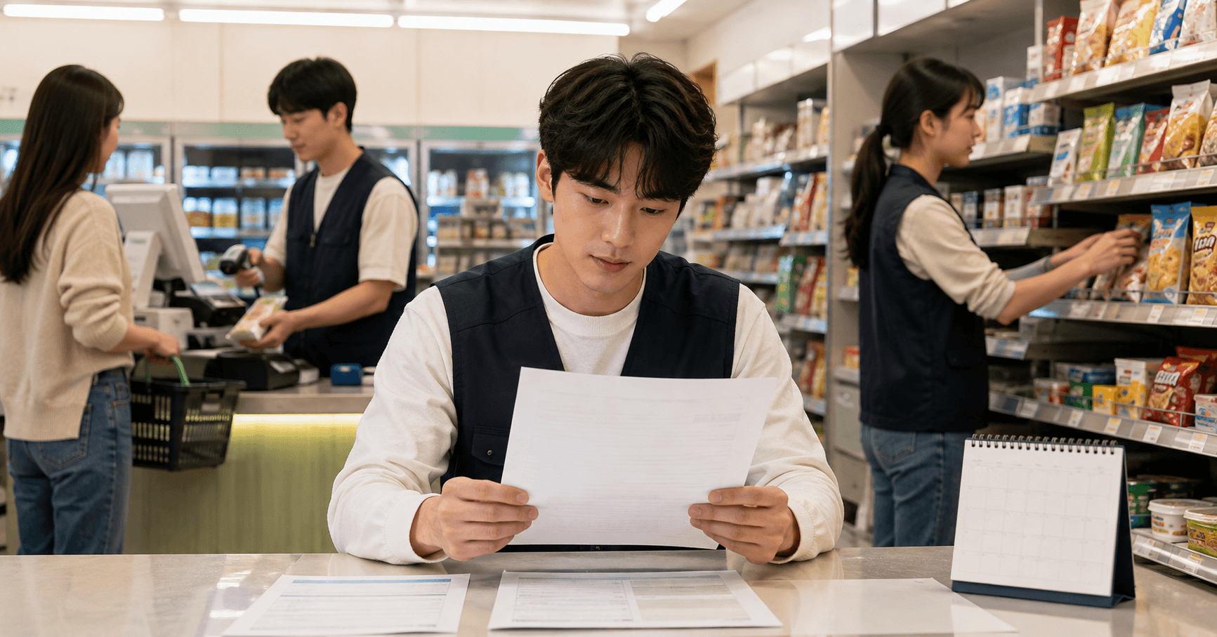 2027 최저임금 수습 90% 적용 조건, 편의점 알바는 직무에 따라 달라집니다