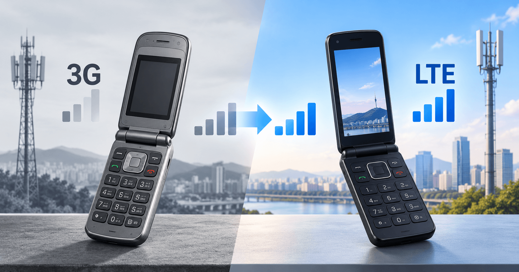 2026 피처폰 개통 가능할까? SKT 3G 신규가입 중단과 LTE 폴더폰 체크리스트