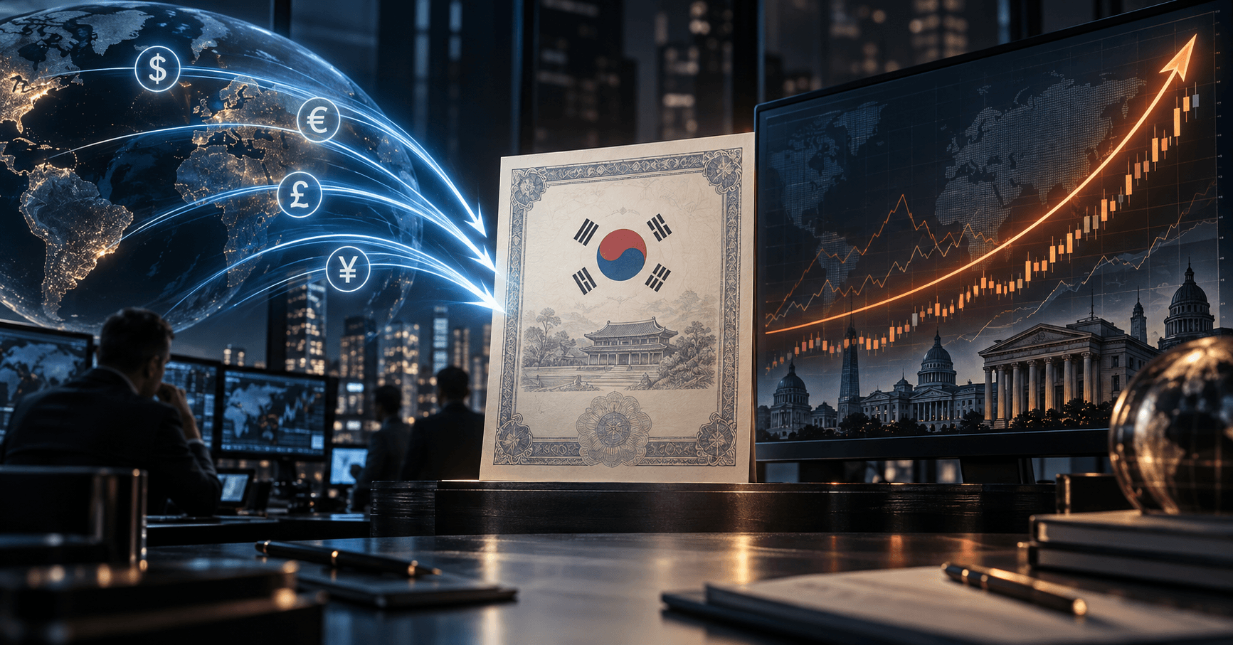 WGBI 편입 중인데 국고채 금리는 왜 오를까? 2026년 자금 유입과 금리 상승 요인 비교
